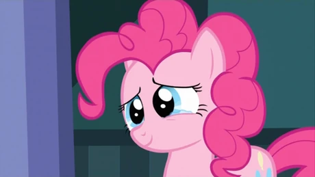 Pinkie Pie sta per commuoversi