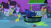 S2E04 Luna and ponies laughing