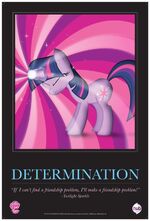 MLPFiM ComicCon2012 Trolley Poster Determination FMA