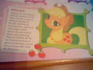 Applejack su una rivista Tedesca