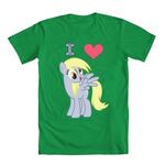Merchandise T-Shirt I Heart Derpy Green