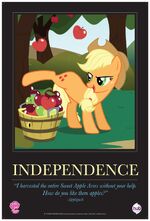 MLPFiM ComicCon2012 Trolley Poster Independence FMA