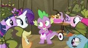 Uno Spike imbarazzato.
