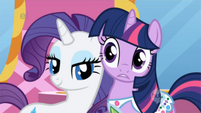 Rarity y twilight dos unicornios