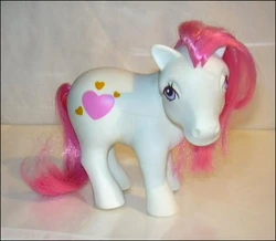 Vintage My Little Pony G1 1987 Twice as Fancy Ponies Hearts TAF MLP Love Melody