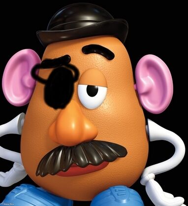 Myojo ポポロ　Duet Wink up POTATO Man Mr Potato Head Eyes Blue Eyelids Eye Brows Replacement Part