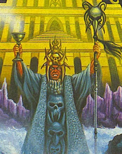 Algajar als Hohepriester des .