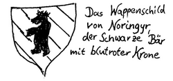 Noringyr-Schild