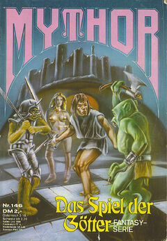 Mythor #146 -  - (c) Pabel-Moewig - Bild von Franz Berthold.