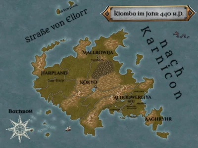 Eine Fantasy-Welt lebt von Karten