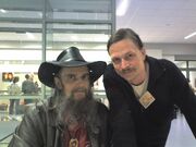  bei der Besprechung seiner Teilnahme an den Tübinger  2007 bei der Buchmesse 2006