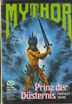 Mythor 046 (c)Pabel-Moewig - Prinz der Düsternis - Titelbild von , hier FairUse