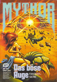 Mythor 060 (c)Pabel-Moewig - Das böse Auge - Titelbild von , hier FairUse