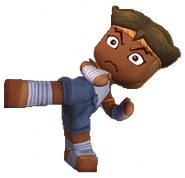 A render of Master Aran using Sim Fu.