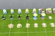 Various MySims merchandise depicting Dr. F in The Sims 4: Comfy Gamer Kit.