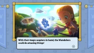 "With their magic scepters in hand, the Wandoliers could do amazing things!"