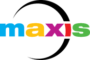 Segundo logo da Maxis.