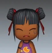 Sandra's angry emote.