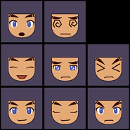 Jimmy's MySims SkyHeroes expressions.