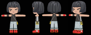 Faith's model, found in MySims SkyHeroes game files.
