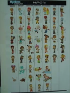Everyone in mysims agents.jpg (70 KB) Character renders of all plot-related Sims in MySims Agents, including Barney. Barney is the second Sim in the fourth column.