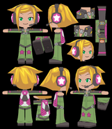 DJ Candy's MySims SkyHeroes 3D model reference.