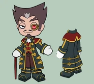 Morcubus' MySims SkyHeroes concept art drawn by MySims concept artist, Ben Seto.