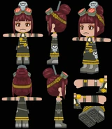 Raven's MySims SkyHeroes model.