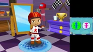 The default male player in MySims Racing (DS).