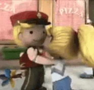 A GIF of Summer hugging Buddy from a trailer. In the actual game, they will not perform any "be nice" interactions to each other since Summer dislikes Buddy's secondary interest (Tasty).