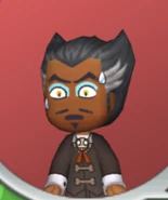 Sir Vincent's worried emote.