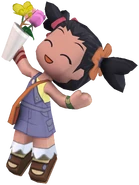 Poppy-Party.png (2.31 MB) Poppy holding a bouquet of flowers.