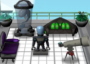 The website with 5 Paranormal objects: Rare Brain Fish Specimen, Space Mutant Sofa, Advanced Alien Sofa, Robot Statue, and Telescope.