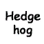 Mysimshedgehog