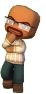 Promotional render of Gordon in MySims.