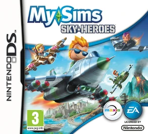 SkyHeroes DS Boxart