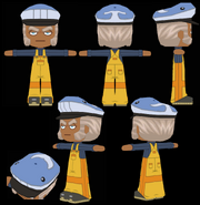 Msabarneyref.png (906 KB) Barney's MySims Agents design reference.