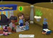 Wendalyn in the hotel.