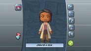 The default female player in MySims Agents.