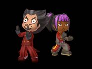 An official render of Morcubus and Brandi in MySims Agents.[2]