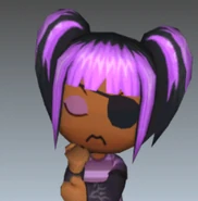 Brandi's unfocused emote.