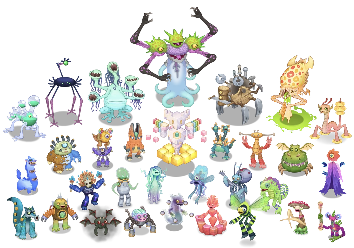 Ethereal Monsters | My Singing Monsters Wiki | Fandom