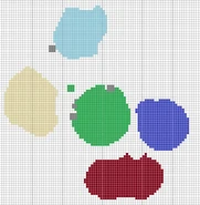 Continent grid space