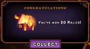Grand Prize: 20 Relics