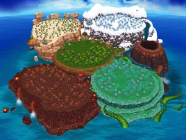 Obstacled Island
