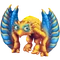 Yellow Prismatic Glowl