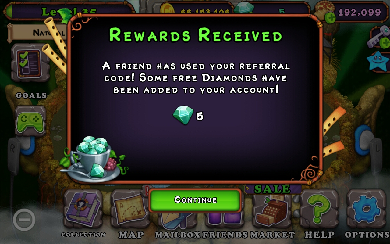 Referral Code | My Singing Monsters Wiki | Fandom