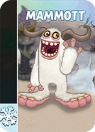 Mammott Promo Card (Water Buff-a-low)