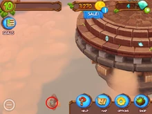 The "secret Element" found on Starhenge (circled in red). It appears similar to the symbol found on the Wubbox's hands. It has been revealed to be the 's sigil.