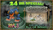 Rare T-Rox 24 Hour Special (November 4)
